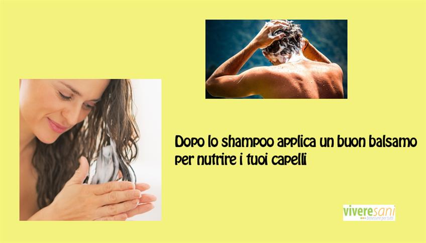 Il balsamo per capelli? Il balsamo per capelli?
